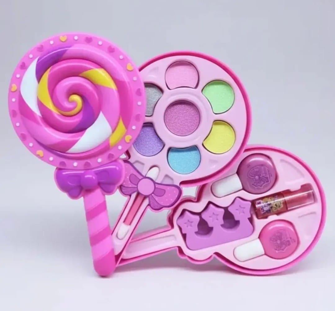 Set de Maquillaje Tiny Candy — Paleta Lollipop para Niñas
