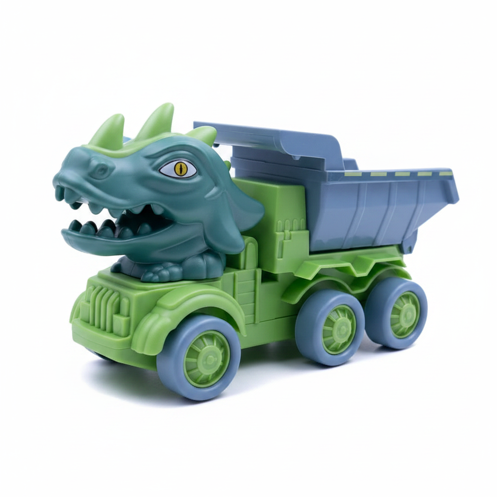 Dinosaur Truck fondo blanco