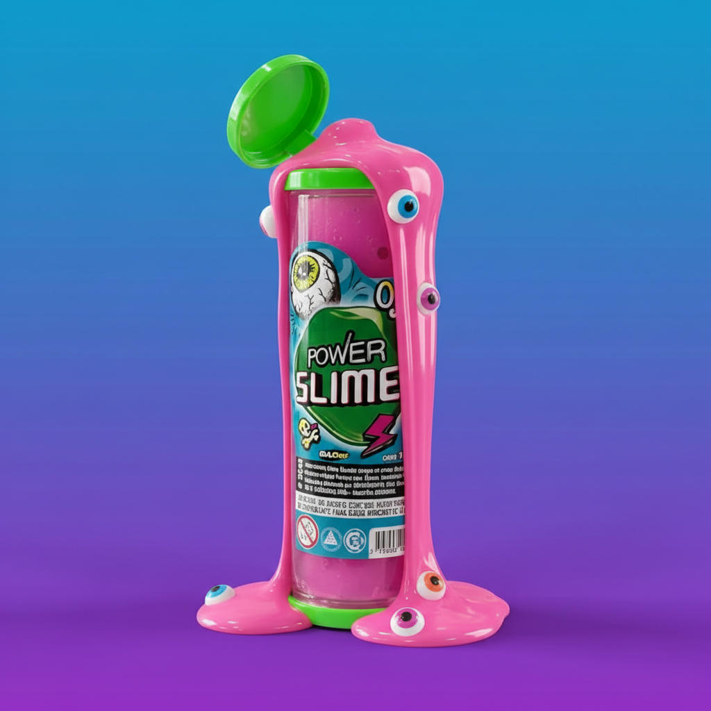 Power Slime - fondo degradado