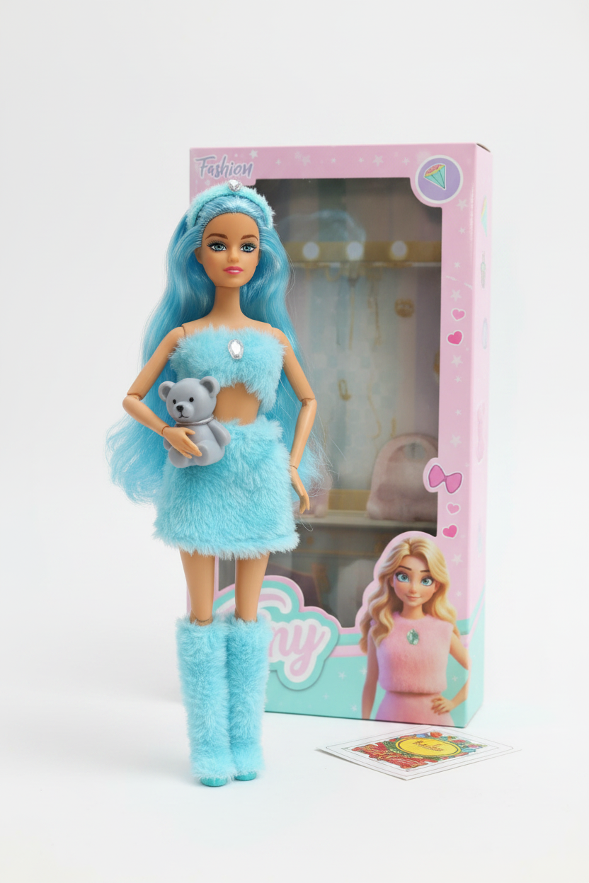 Tiny Fashion Doll - Caja vertical
